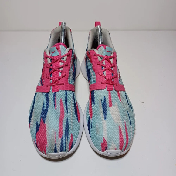 Nike Roshe One Flight Weight GS Blue/Pink 705486-401 Women Size 8.5 (283 Box 32) - Picture 6 of 9